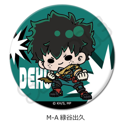 『僕のヒーローアカデミア』みんなmochocho化大作戦! 第1弾 丸形缶バッジ(57mm) M-A 緑谷出久
